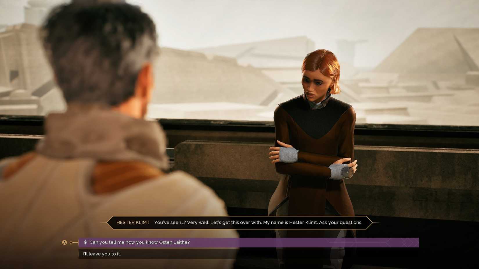 Interrogating Hester Klimt Proces-Verbal Quest Dune Awakening