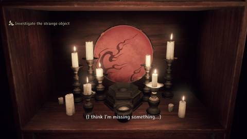 Investigate the Strange Object Silent Hill f