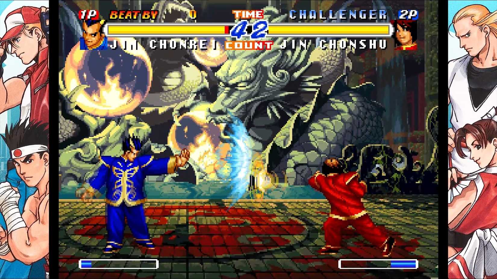 jin chonrei jin chonshu real bout fatal fury 2 the newcomers