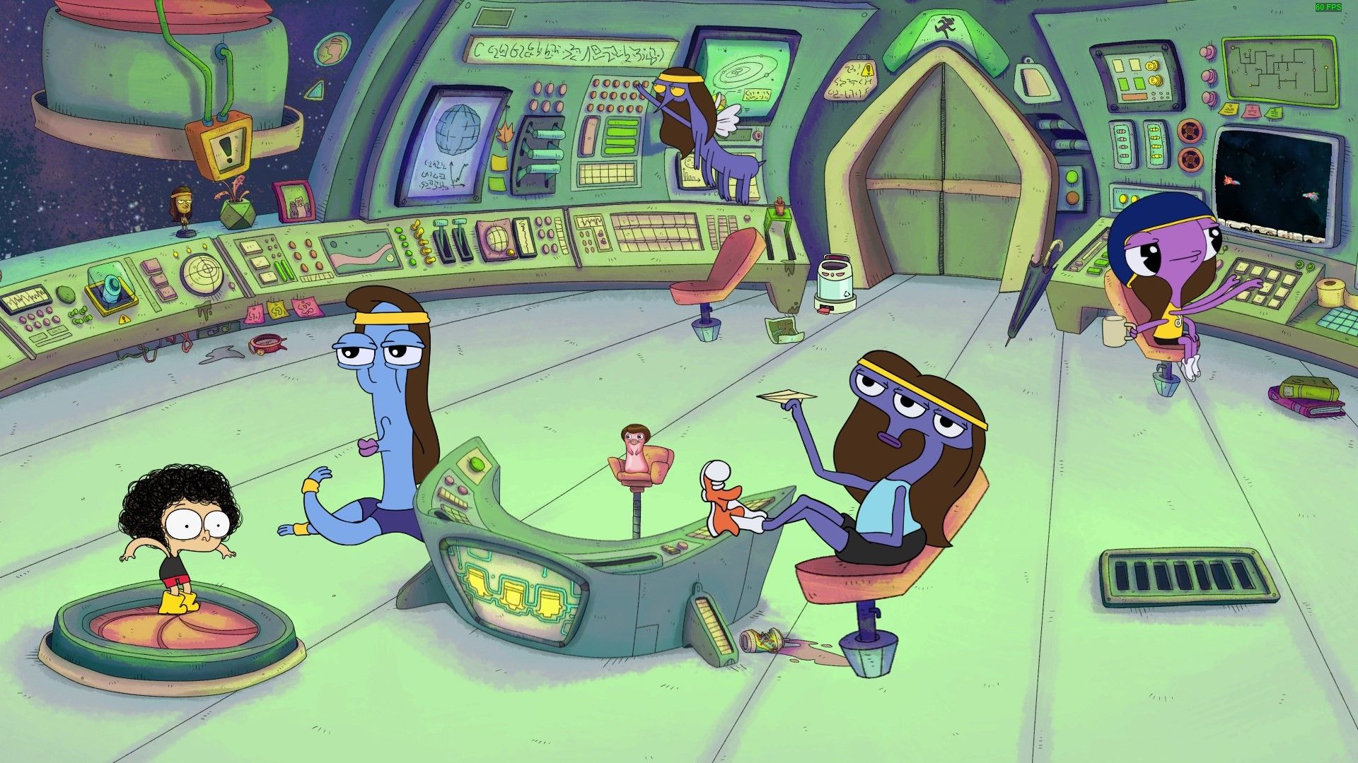 Jorel’s Brother and The Most Important Game of the Galaxy space ship