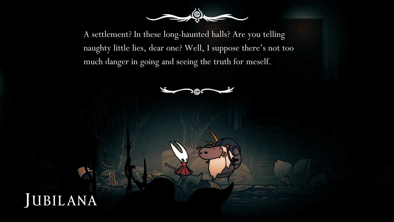 Jubilana Found The Wandering Merchant Quest Silksong