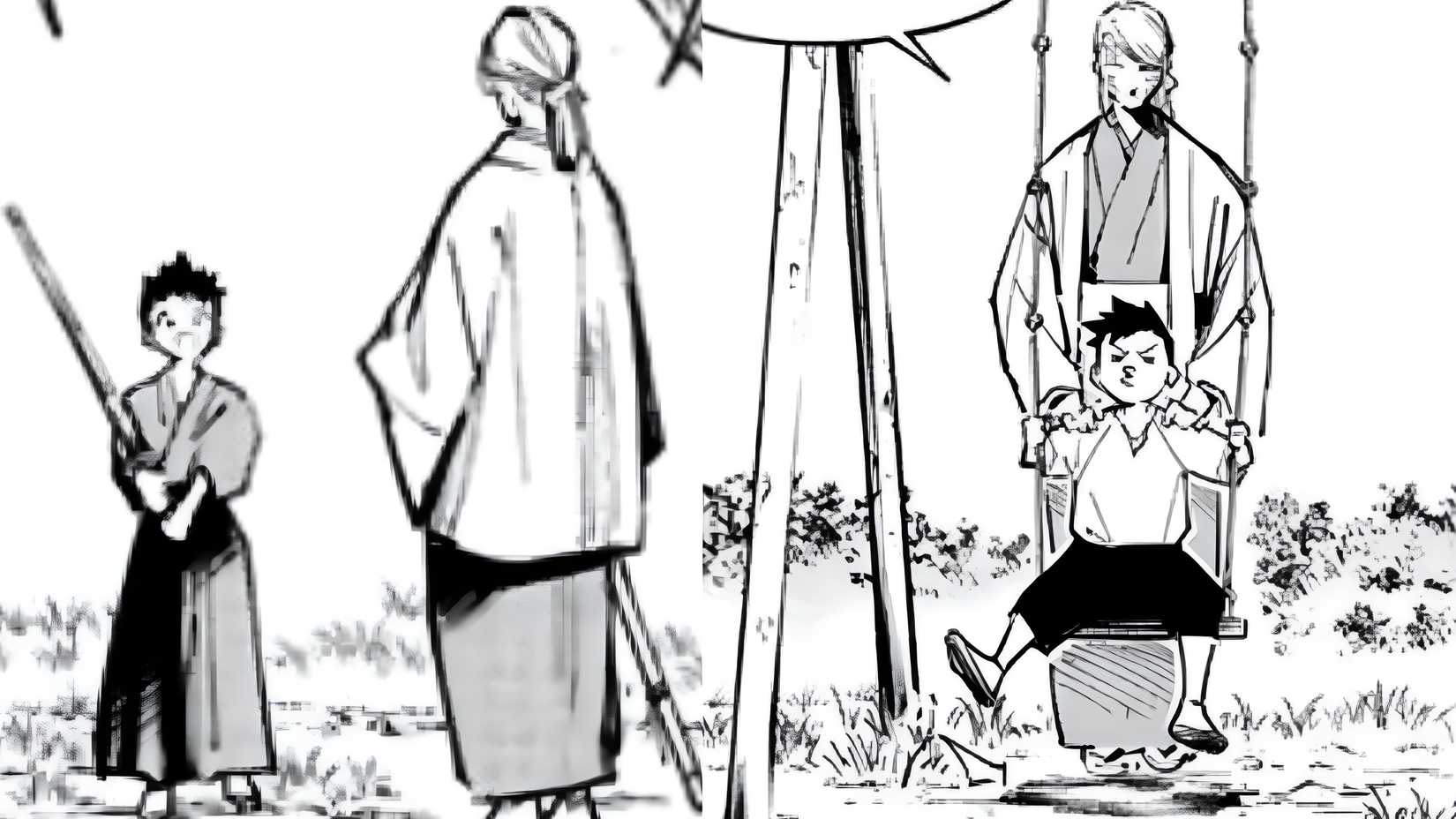 jujutsu kaisen modulo tsurugi okkotsu training with maki zenin