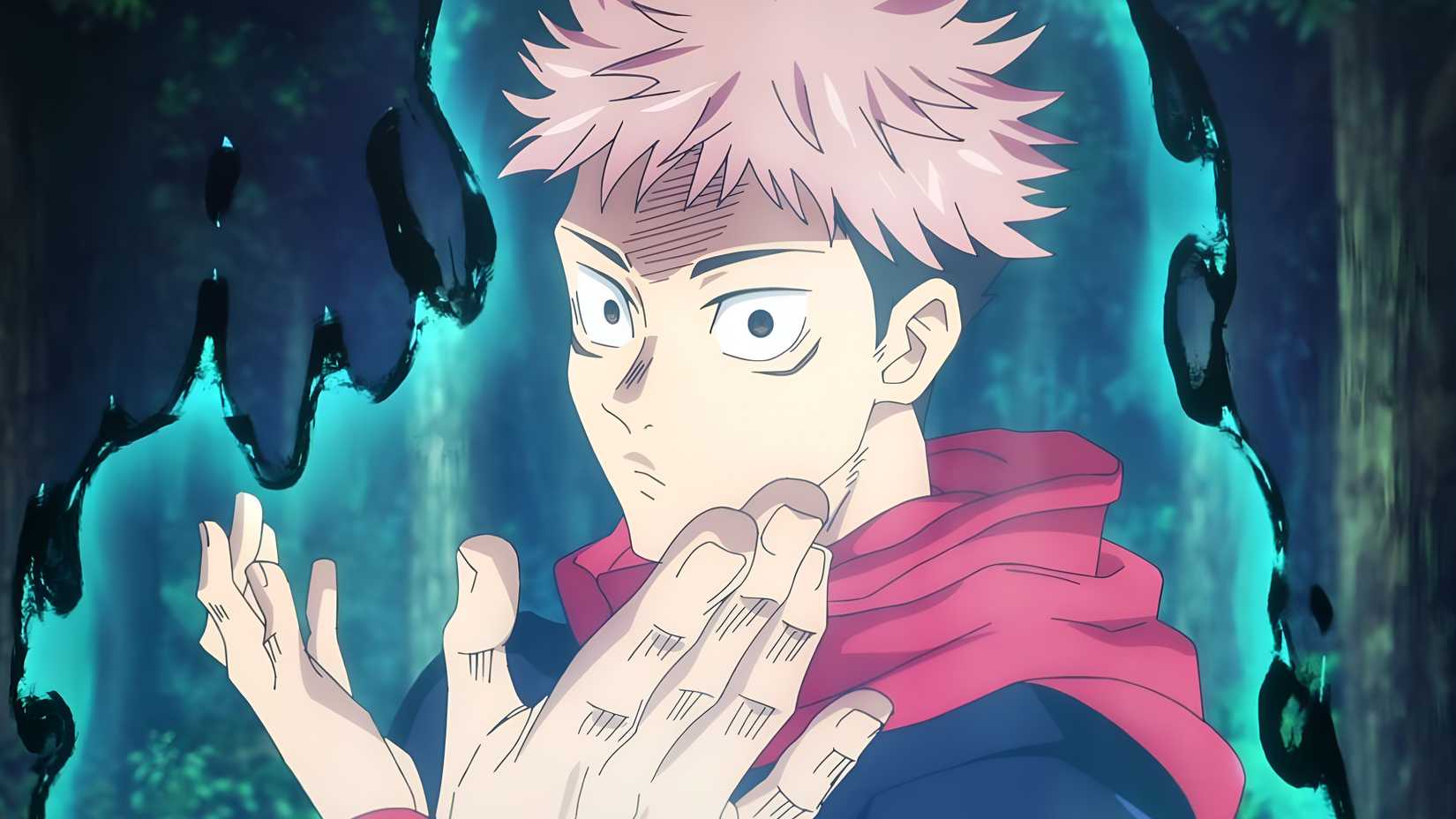 jujutsu kaisen yuji itadori using cursed energy