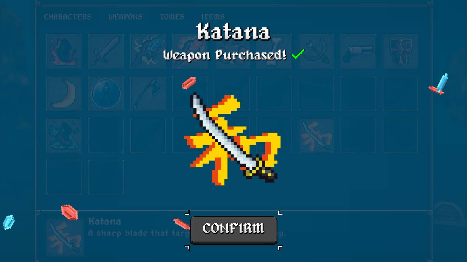 katana unlock megabonk