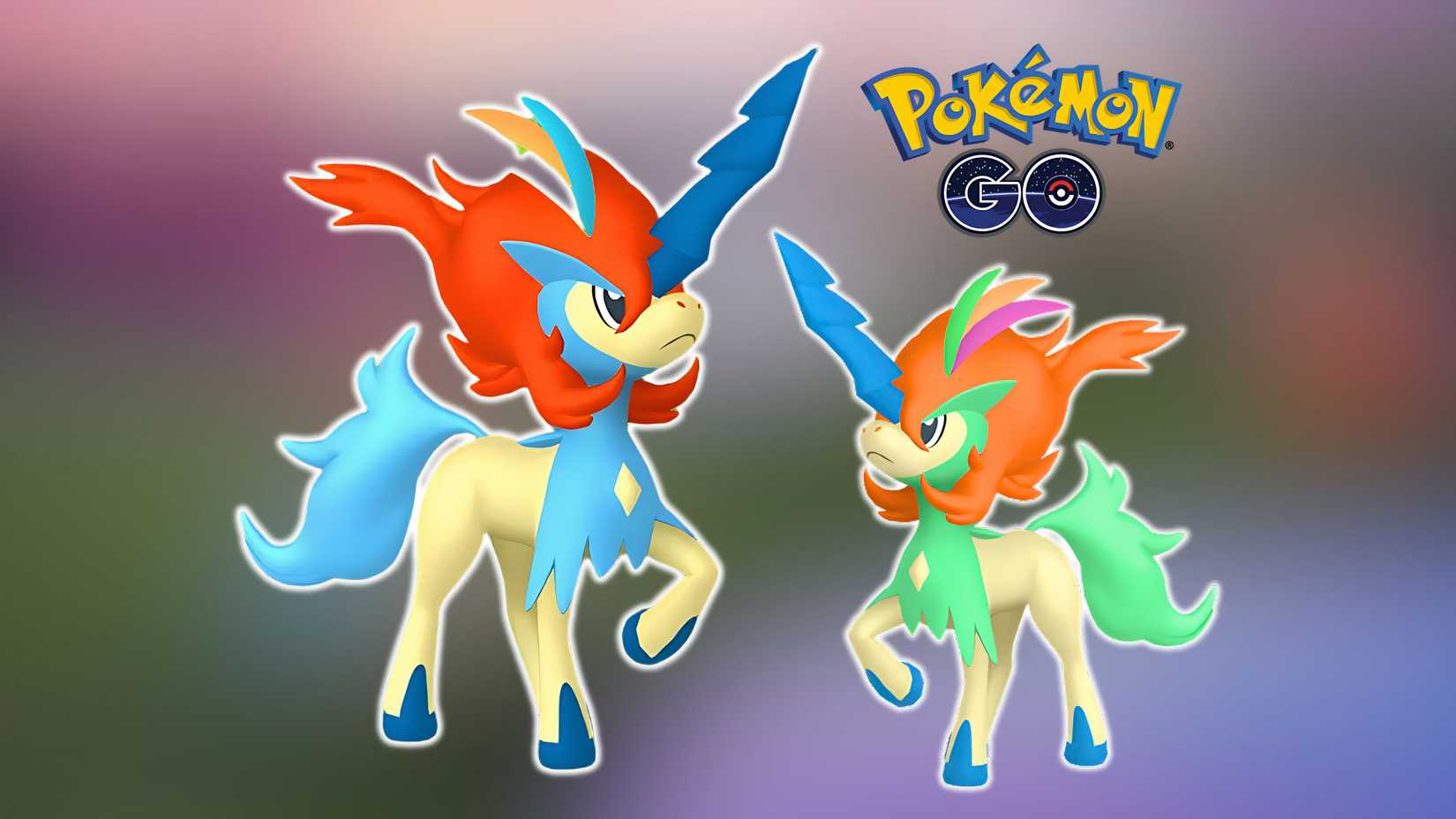 Keldeo Resolute Form and Shiny Keldeo Resolute Form in Pokemon GO