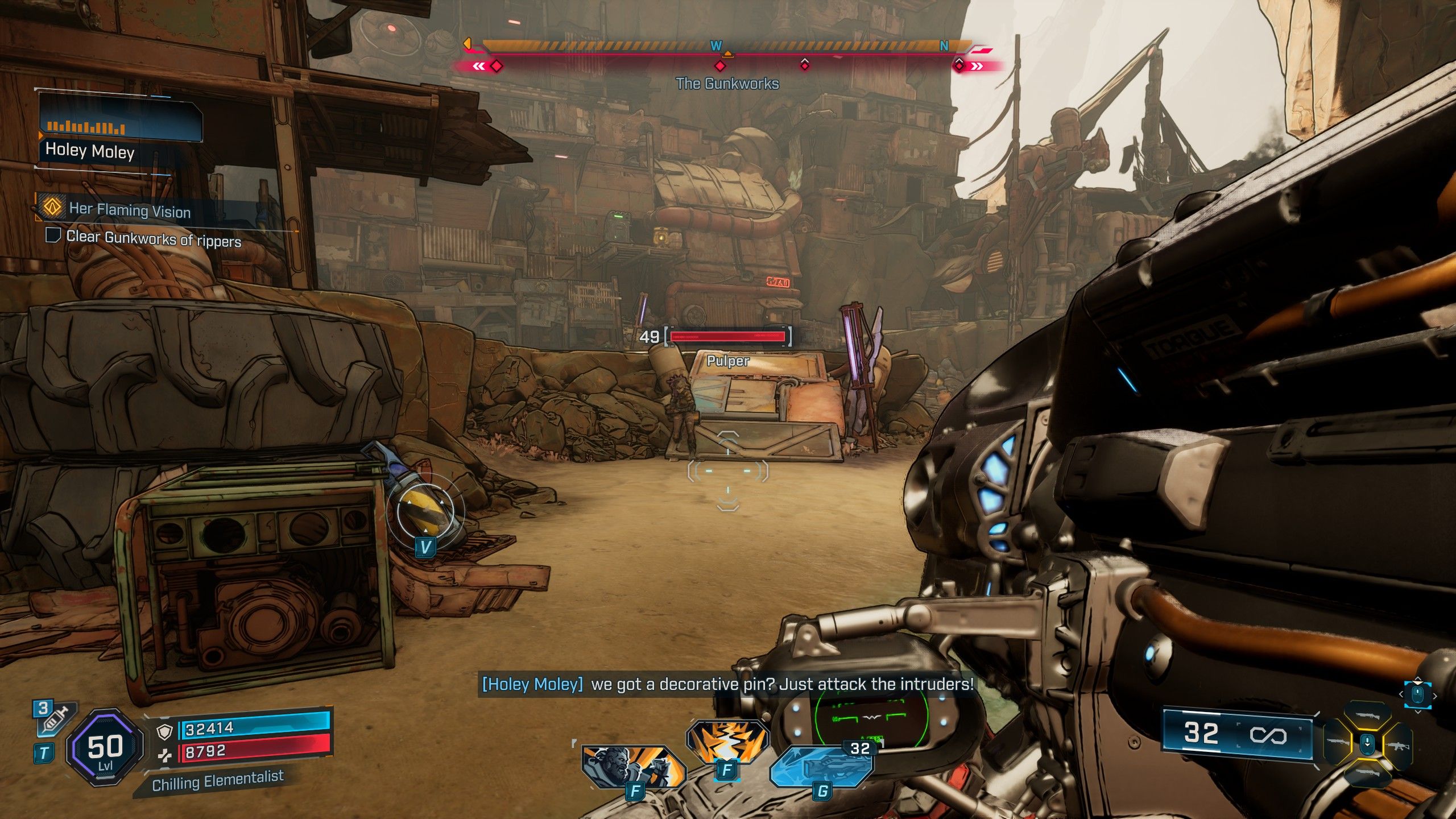 Her Flaming Vision Walkthrough in Borderlands 4