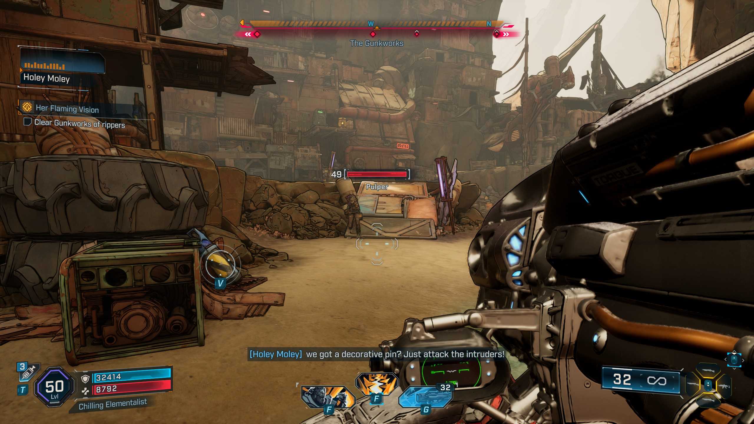 Bl 4 Rippers Her Flaming Vision Walkthrough in Borderlands 4