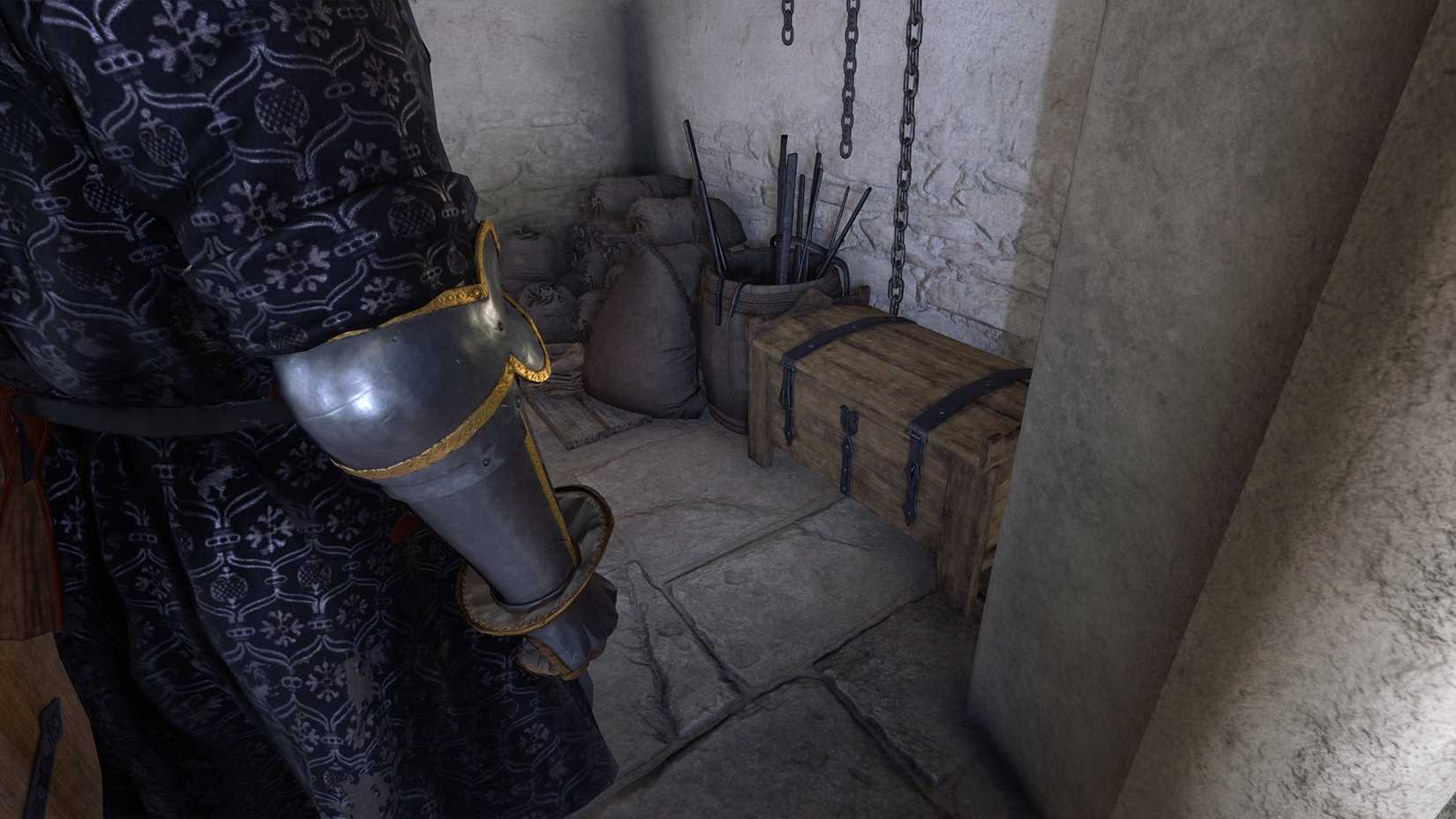 Kingdom Come Deliverance 2 Legacy of the Forge henry looking at sales chest