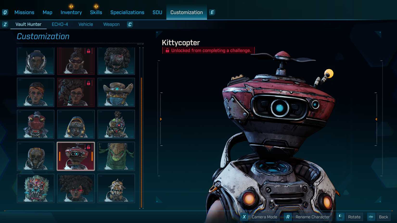 Kittycopter Harlowe