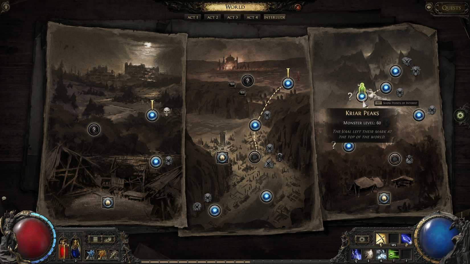 kriar peaks elder madox in path of exile 2