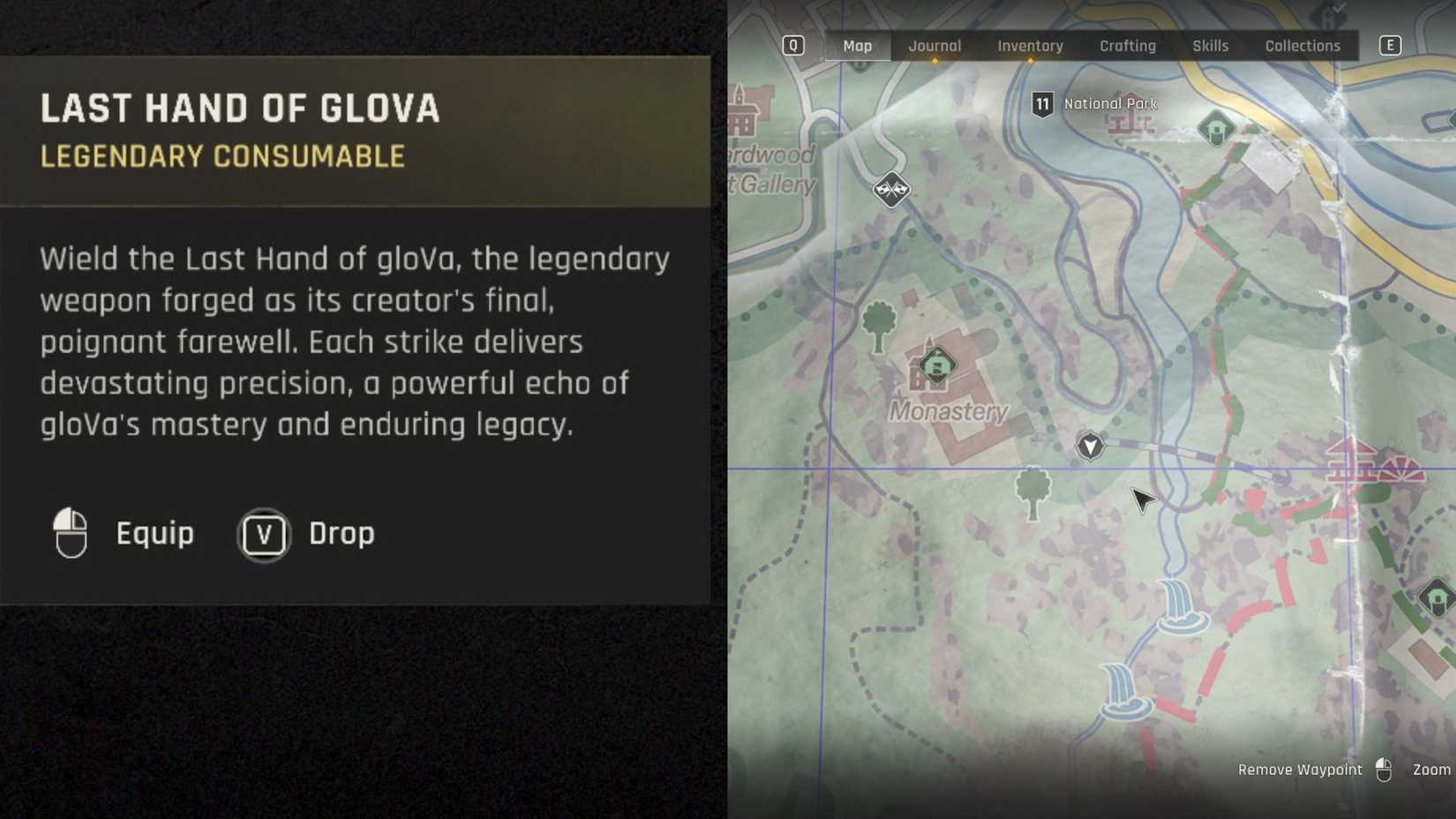 Last Hand of Glova Location Dying Light The Beast