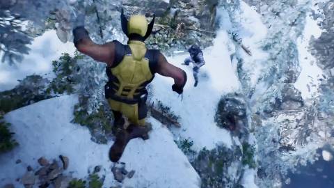 Leaping onto an enemy in Marvel’s Wolverine