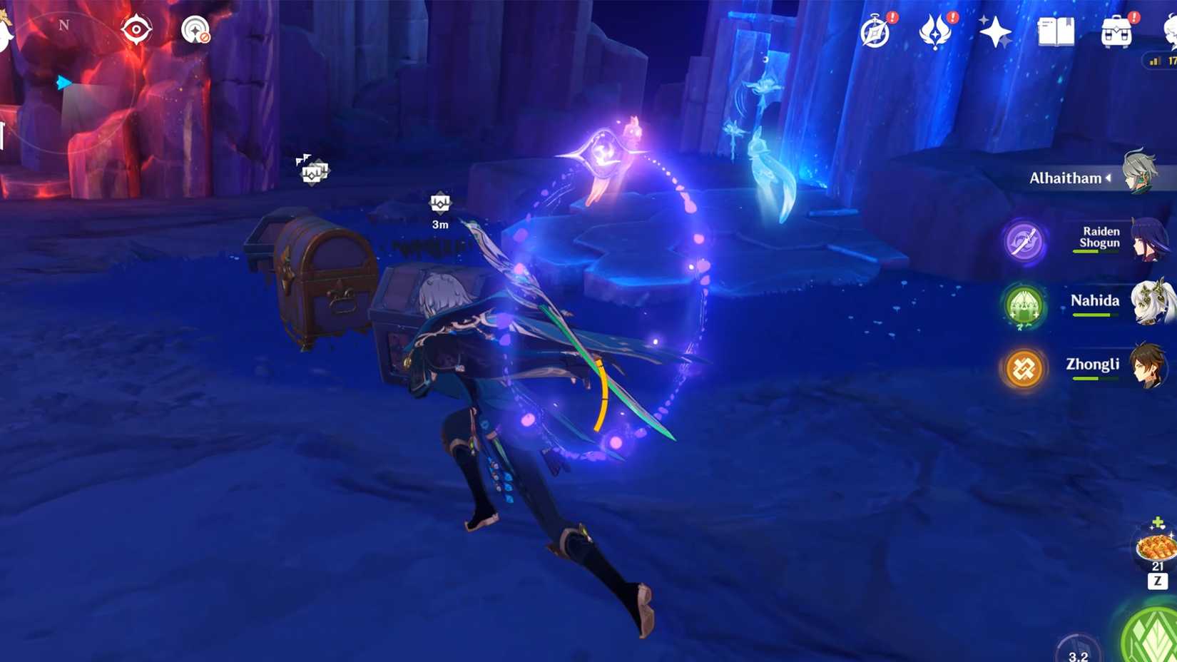 LEMPO ISLE EVERMOON SEAL Location 1-C in the impact of Genshin