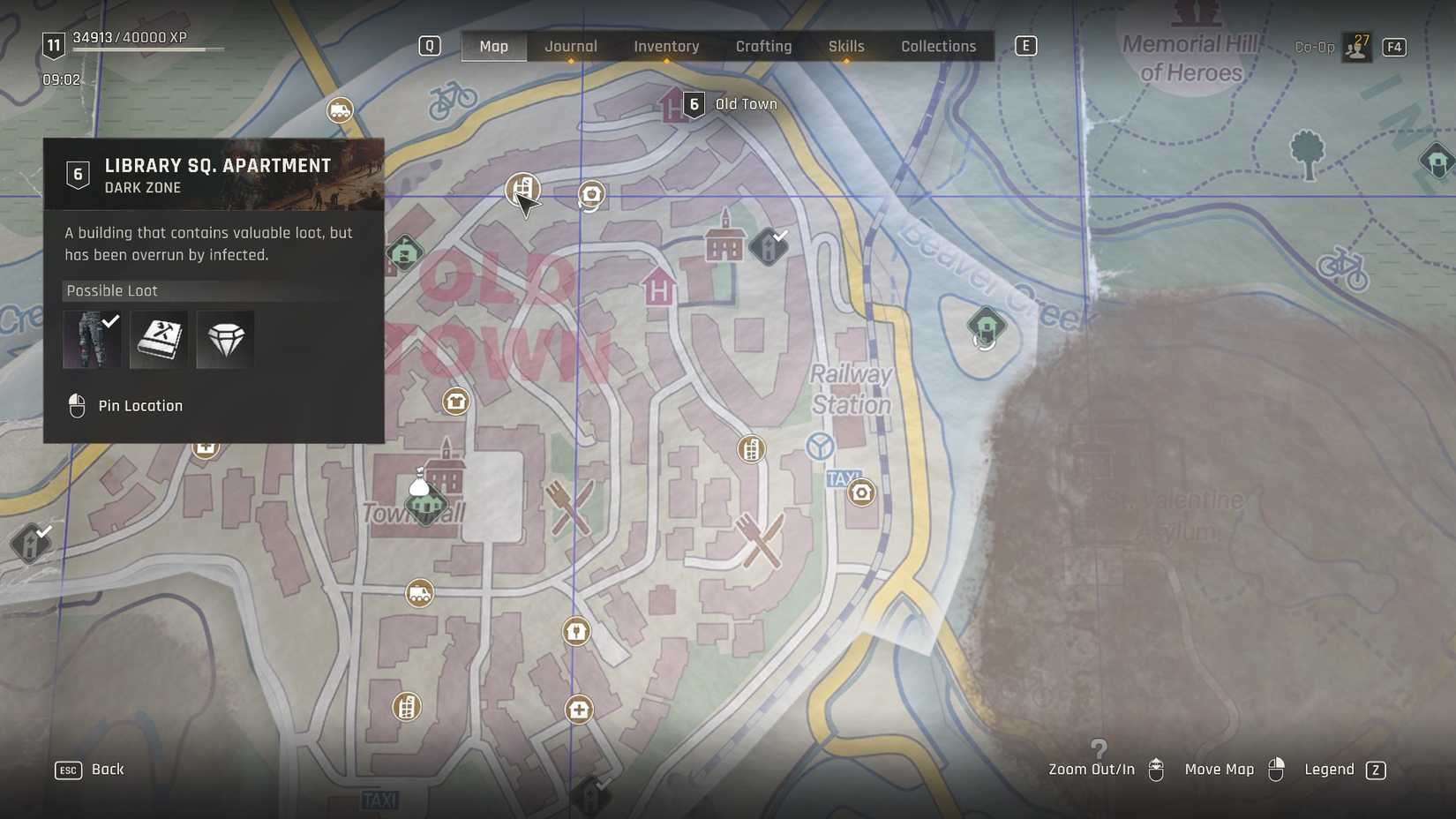 Library Square Apartment Money Farming Dying Light The beast