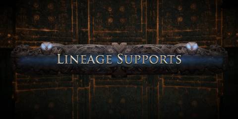 lineage support gems in path of exile 2