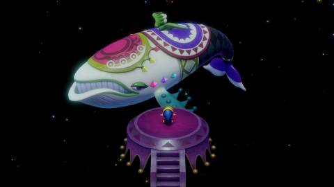 Link finds the Wind Fish at the end of the game - The Legend of Zelda Link's Awakening