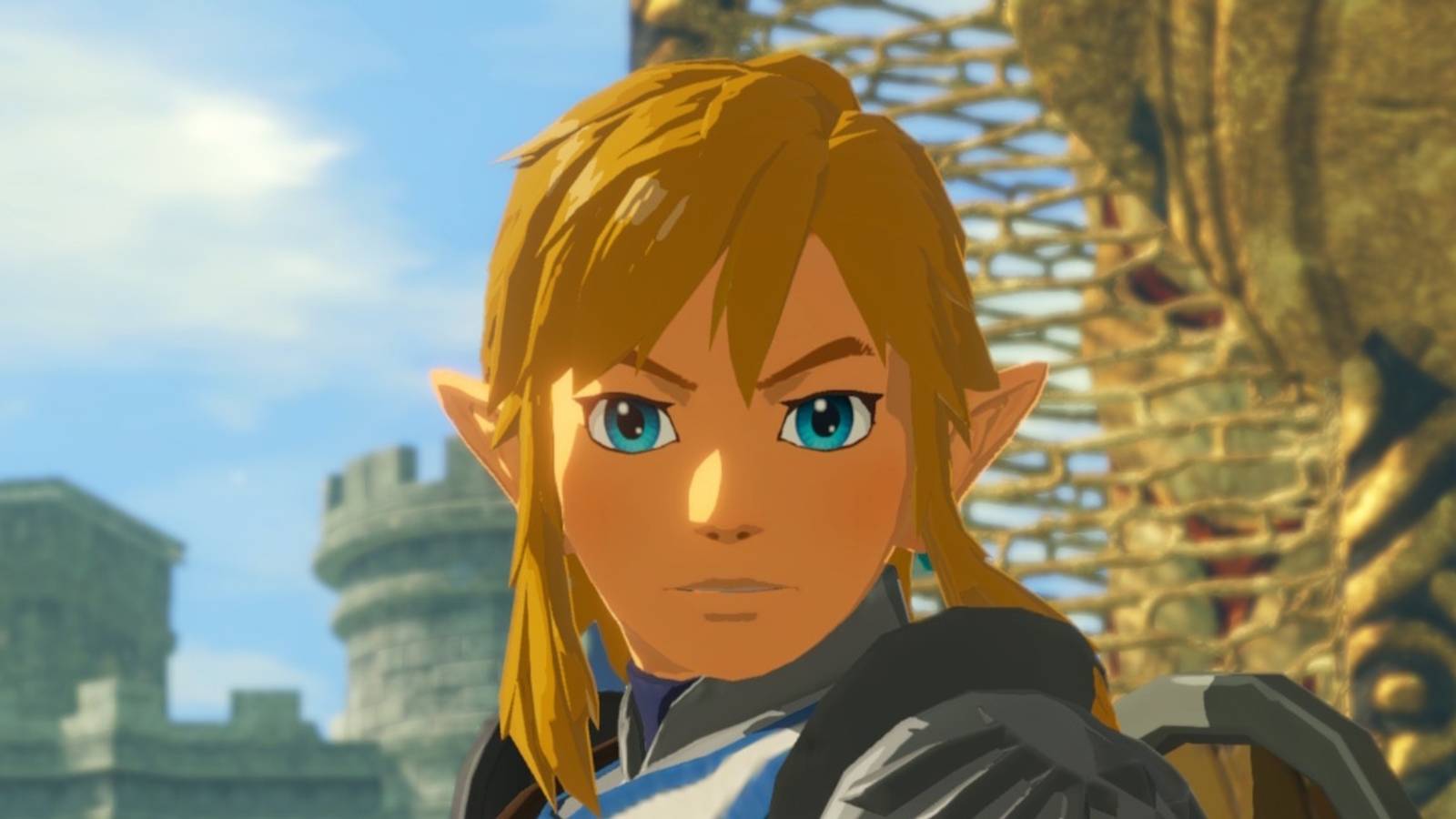 Link in Hyrule Warriors Age of Calamity