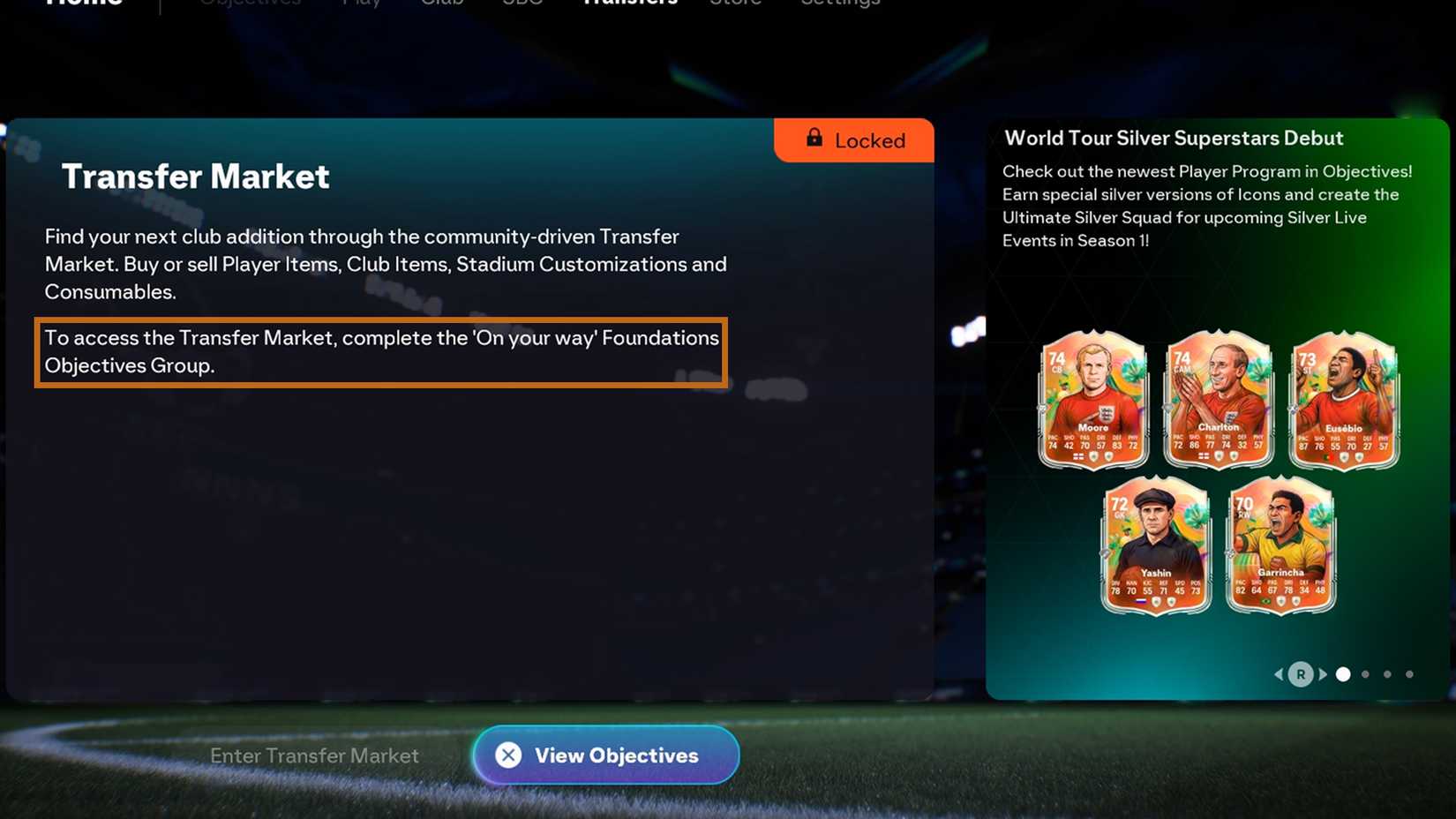 Transfer Fc How To Complete Foundations EVO & Open Transfer Market In FC 26