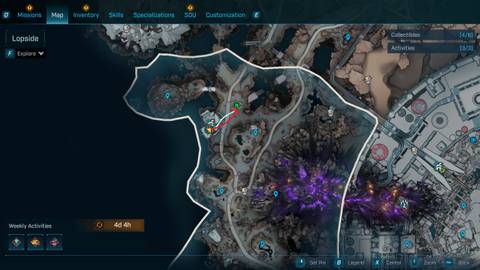 lopside electi safe location