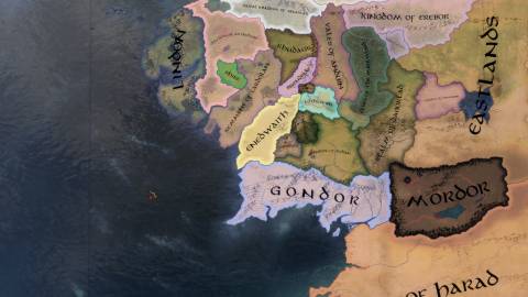 Lord of the Rings Mod For Hearts of Iron 4