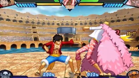 Luffy fighting Doflamingo - One Piece Great Pirate Colosseum