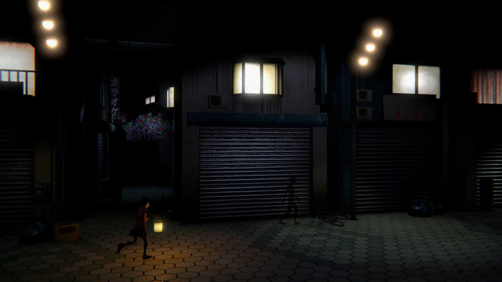 Madotsuki menjelajahi area gelap - Yume Nikki Dream Diary