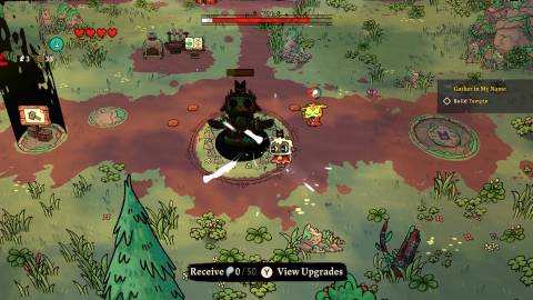 Managing your camp in Cult of the Lamb