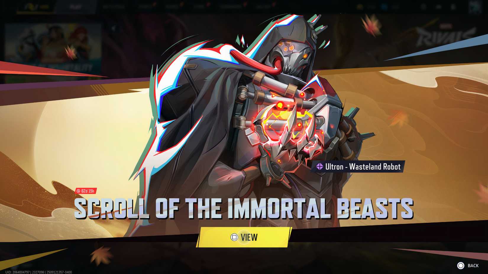 Ultron Gold Skin Rivals Comp How to Get Free Ultron Skin in Marvel Rivals Season 4