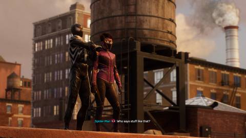 Marvel's Spider-Man 2 cutscene