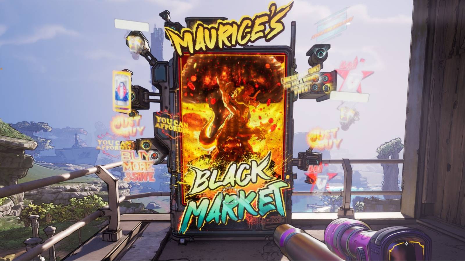 Maurice Machine Maurice Vending Machine Location in Borderlands 4