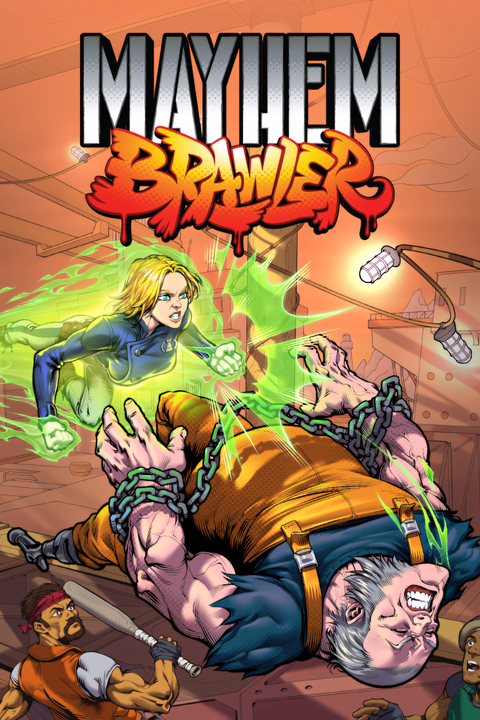 Mayhem Brawler Tag Page Cover Art