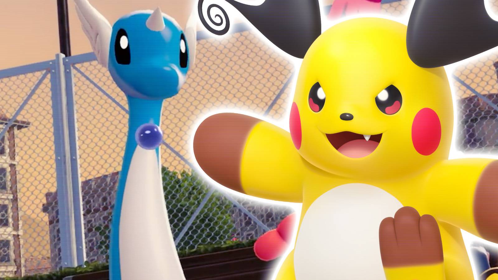 Mega Raichu Y Pokemon Legends Z-A Dragonair