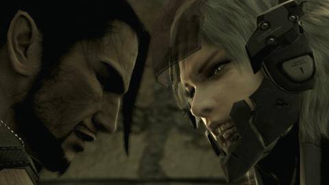 Metal Gear Solid 4 Guns of the Patriots Raiden And Vamp