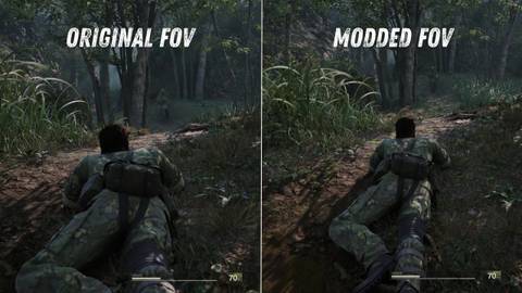 Metal Gear Solid Delta Snake Eater FOV Mod