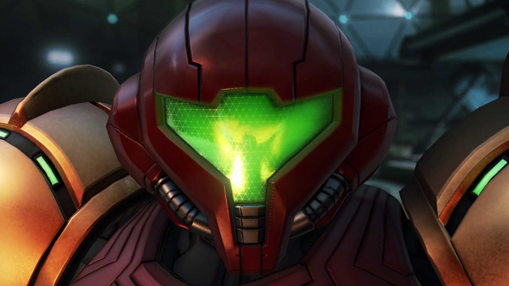 metroid prime 4 beyond screenshots samus close up