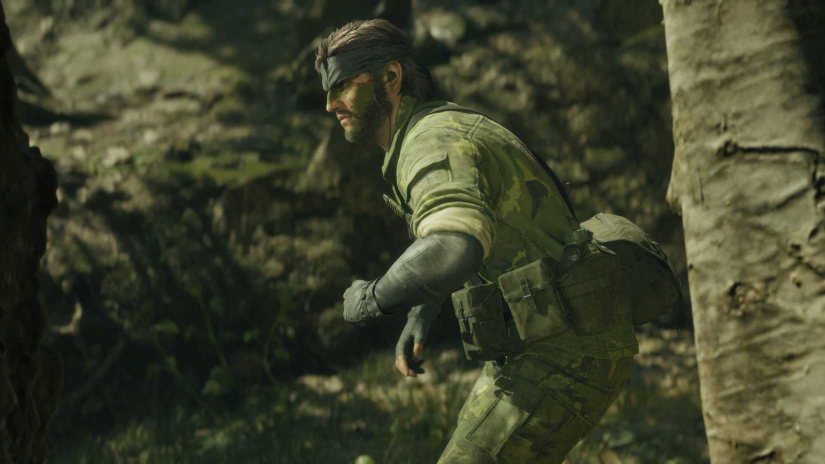 MGS Delta screenshot Snake in forest camo