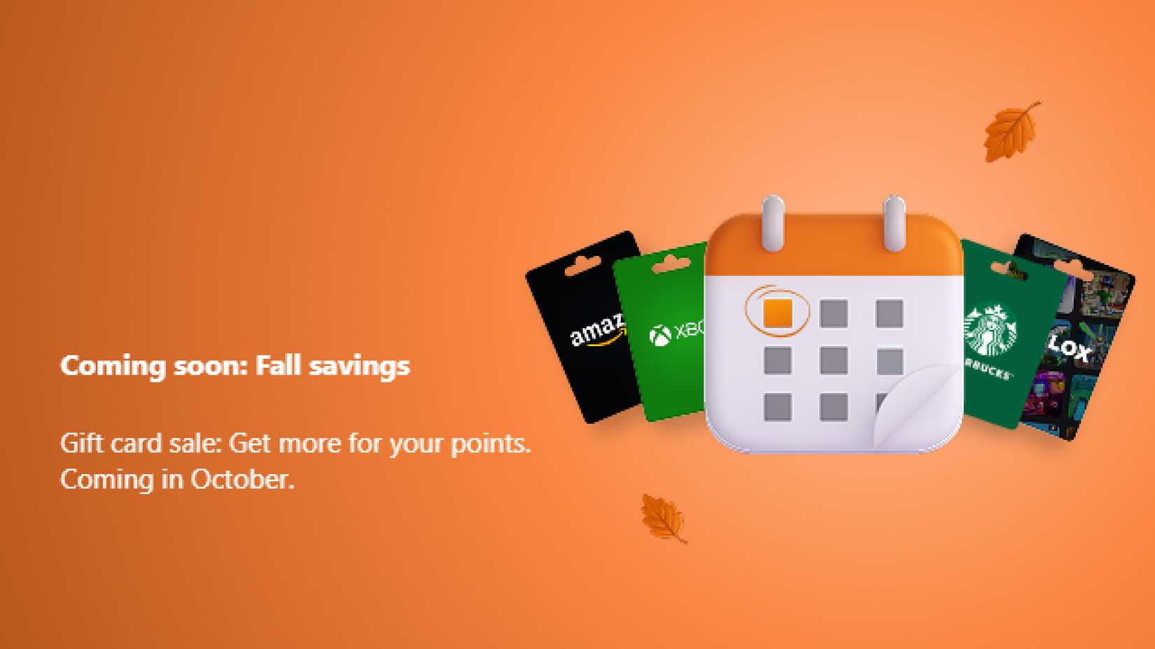Fall Rewards Xbox Gamers Might Want to Hang On to Their Microsoft Rewards Points ...