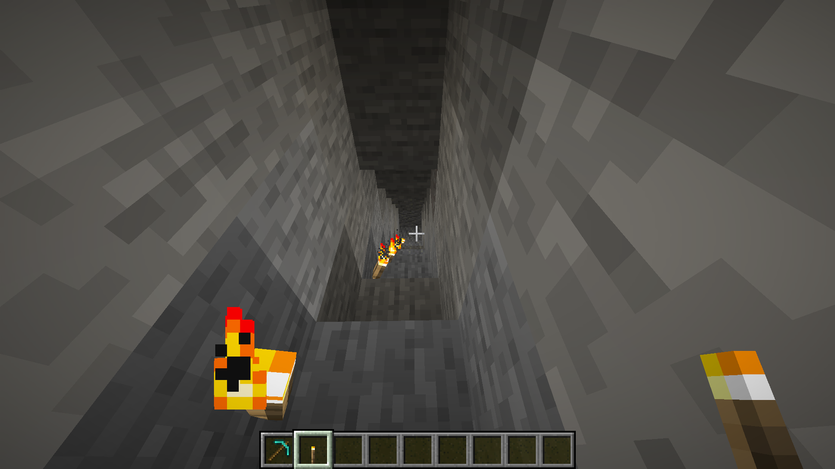Minecraft Diagonal Tunnel