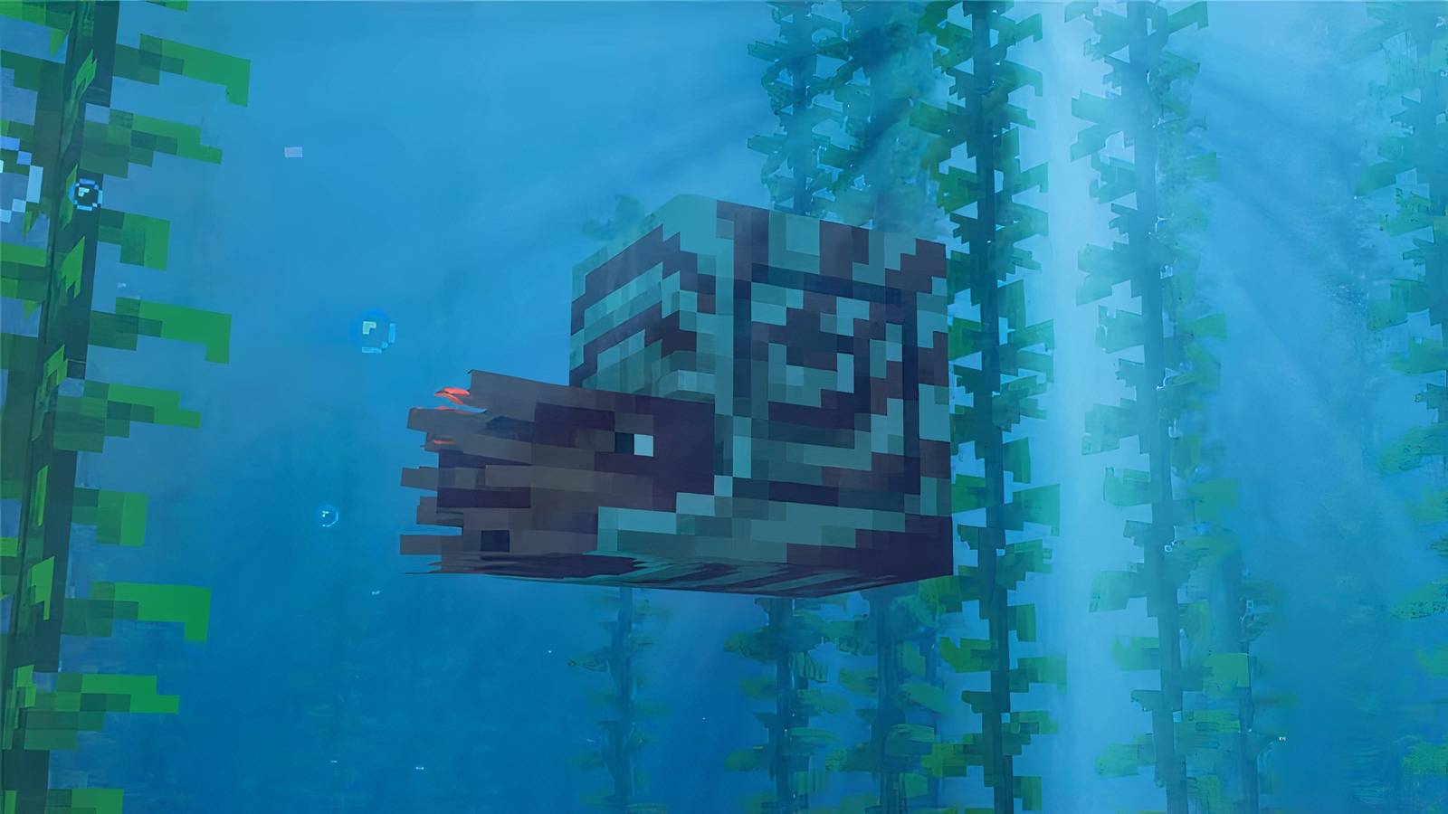Minecraft Springling Mob Minecraft's New Nautilus Mob is the Best Mount in the Game Yet