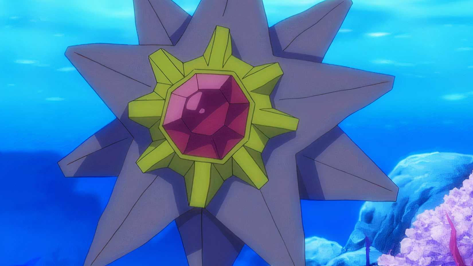 Misty's Starmie in Pokemon anime
