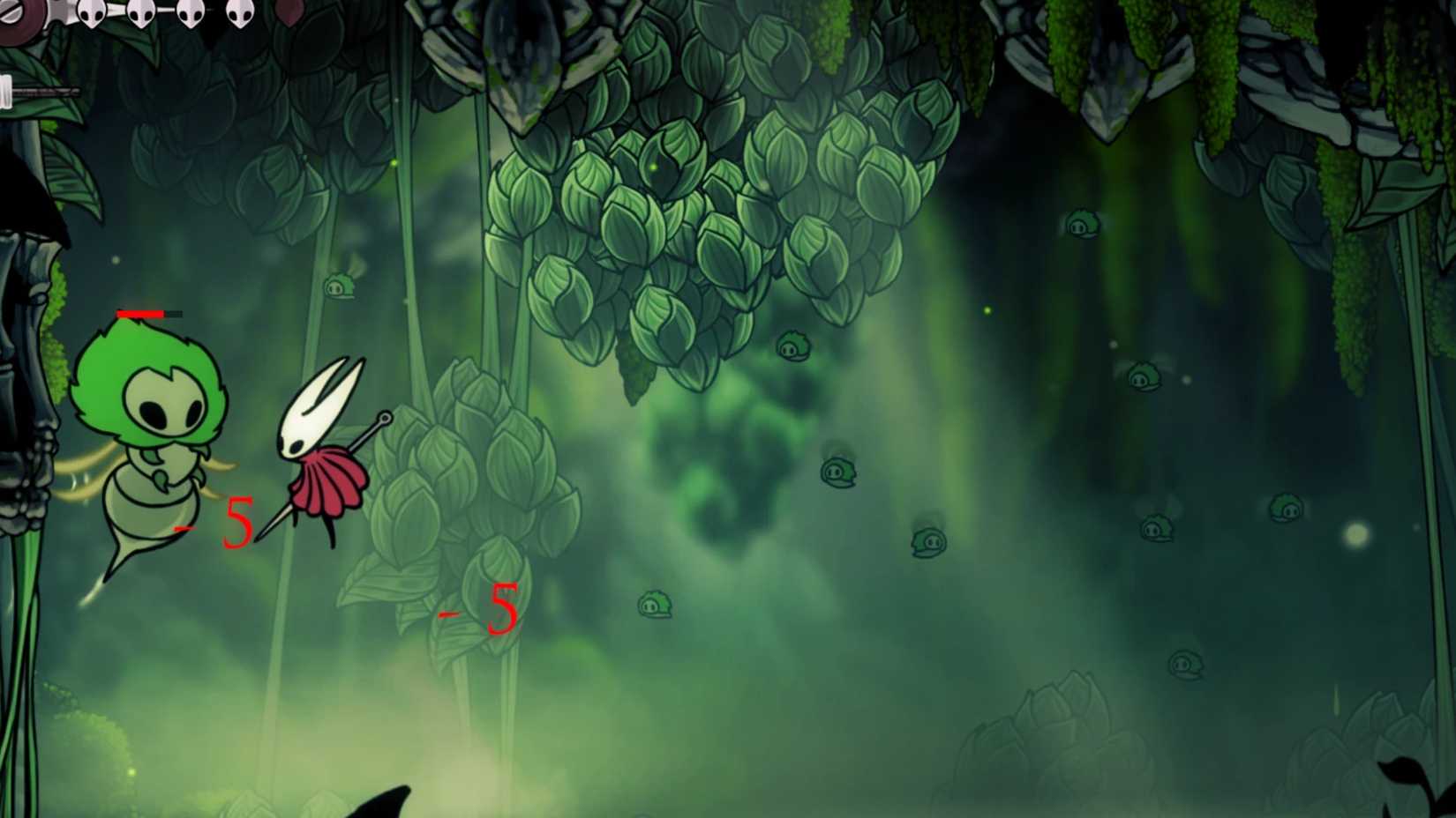 ShowDamage HealthBar mod for Hollow Knight Silksong