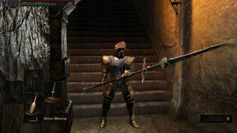 Dragonslayer Spear in Dark Souls