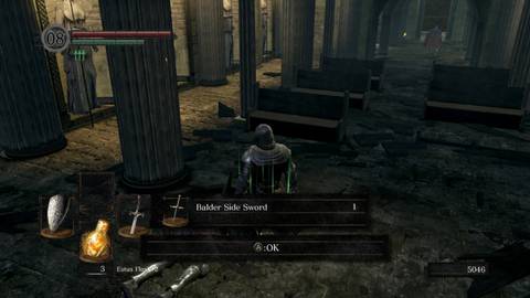 Balder Side Sword in Dark Souls