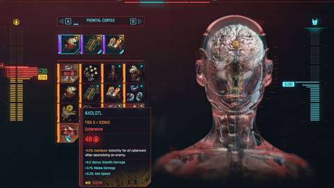 Axolotl in Cyberpunk 2077