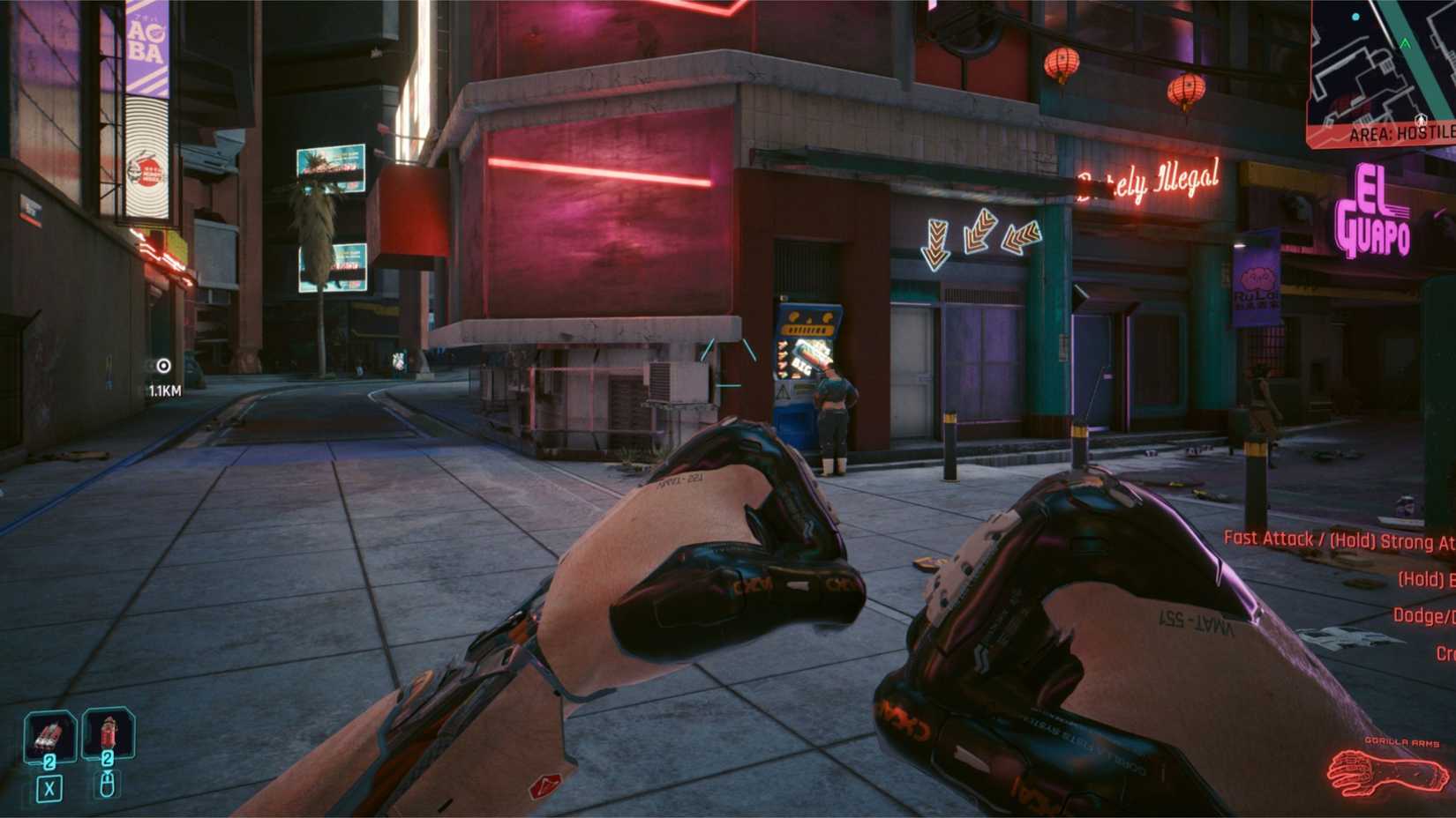 Gorilla Arms in Cyberpunk 2077