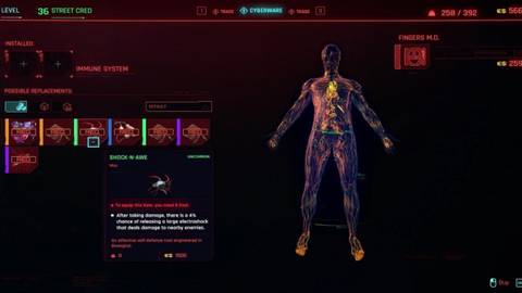 Shock-N-Awe in Cyberpunk 2077