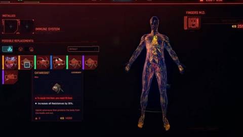 Cataresist in Cyberpunk 2077