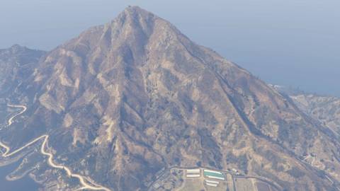 Mount Chiliad in Grand Theft Auto 5