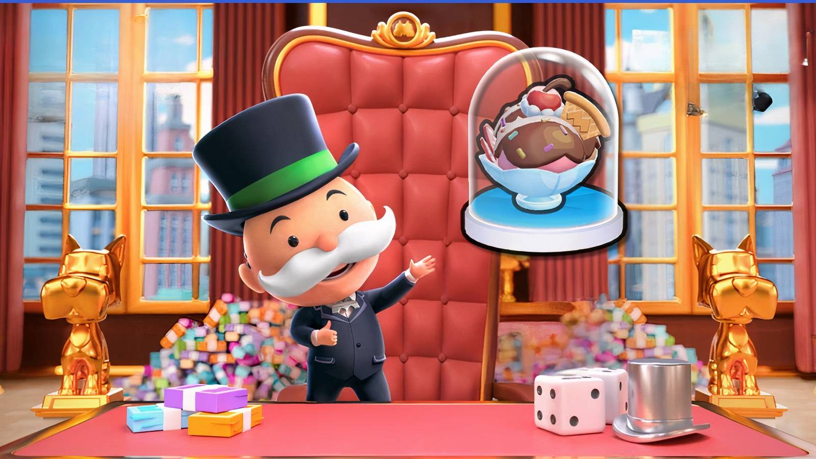 Monopoly GO Ice Cream Sundae Token