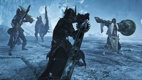 monster-hunter-wilds-x-final-fantasy-14-dark-knight-battle-pose